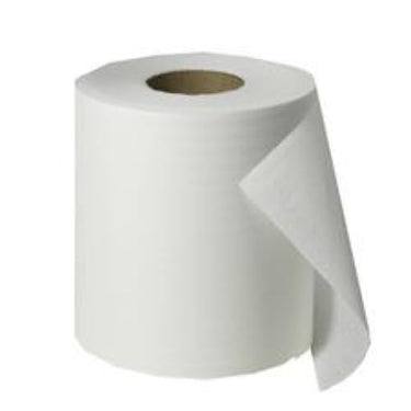 Papiertuchrolle, ungelocht, 2-lagig, 200 mm x 175 m, extra weiß, 6 Rollen im Sale